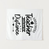 Distanz des Lehrers Wandteppich (Vorderseite (Horizontal))