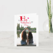 Distanzfreundschaft Karte (Vorderseite)