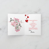 Distanzfreundschaft Karte (Innenseite)