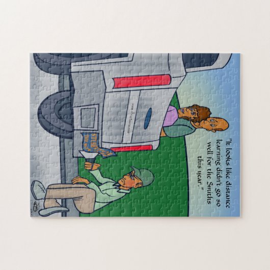 Distanzlernen Jigsaw Puzzle (Horizontal)