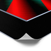 Distanztiefe Wahrnehmung Poster (Ecke)