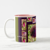 Distel-Bienen-Tasse Zweifarbige Tasse (Links)