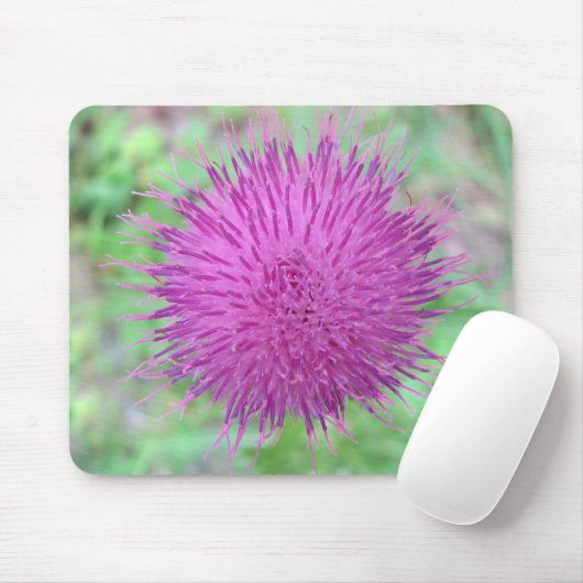 Distel-Blume Mousepad (Mit Mouse)