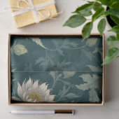 Distel-Blumendesign Seidenpapier (Geschenk)