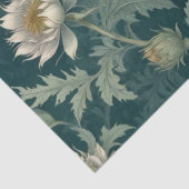 Distel-Blumendesign Seidenpapier (Detail)