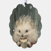 Distel der Igel | Waldlaunen Ornament Karte (Links)