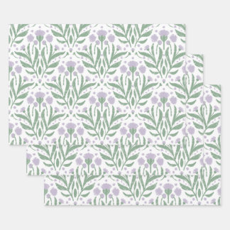 Distel-Geschenkpapierbögen Geschenkpapier Set
