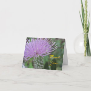 Distel-Gruß-Karte Dankeskarte