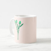 Distel Kaffeetasse (Vorderseite Links)