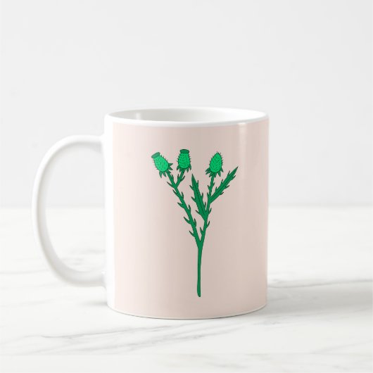 Distel Kaffeetasse (Links)