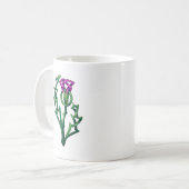 Distel Kaffeetasse (Vorderseite Links)