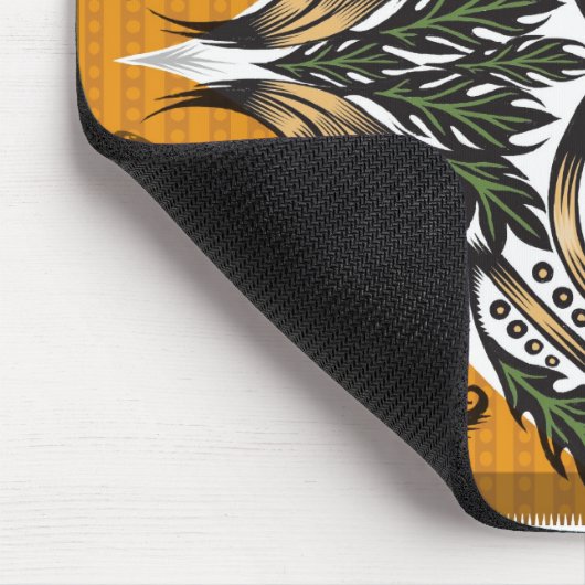 Distel-LiebeValentine Mousepad (Ecke)