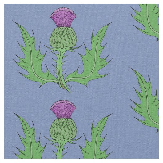 Distel Stoff (Nahaufnahme)