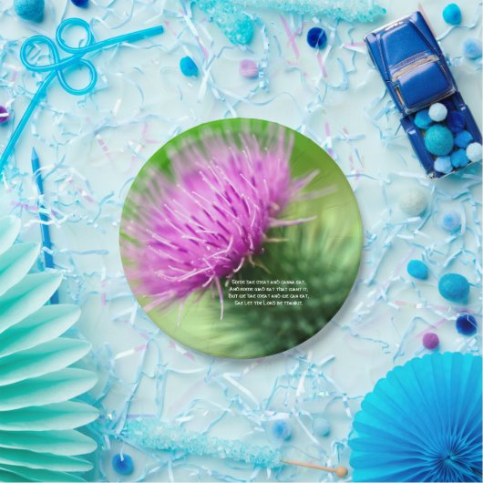 Distel und Selkirk Anmut-Pappteller Pappteller (Party)