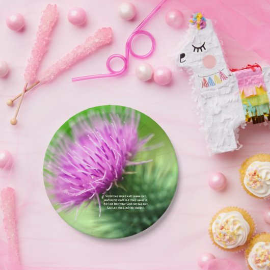 Distel und Selkirk Anmut-Pappteller Pappteller (Party)