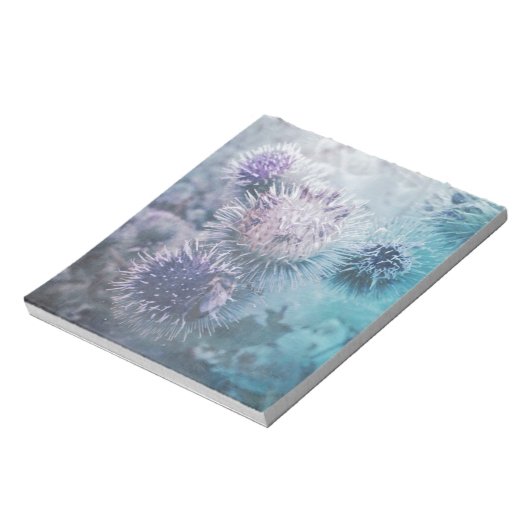 Distelblüten Notizblock (Rotiert)