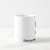 Distiinguished Fliegen-Kreuz Kaffeetasse (Mittel)