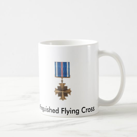 Distiinguished Fliegen-Kreuz Kaffeetasse (Rechts)
