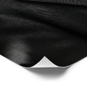 Distinguished German Shepherd with Top Hat Poster (Ecke)