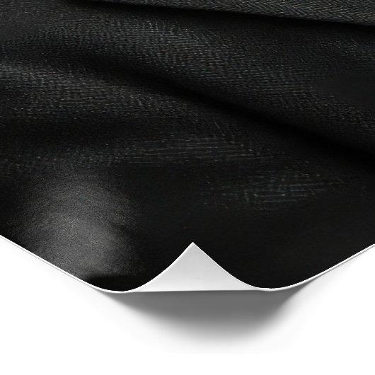 Distinguished German Shepherd with Top Hat Poster (Ecke)