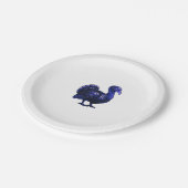 Distopian Turkey Thanksgiving Design Classic T-Shi Pappteller (Schrägansicht)
