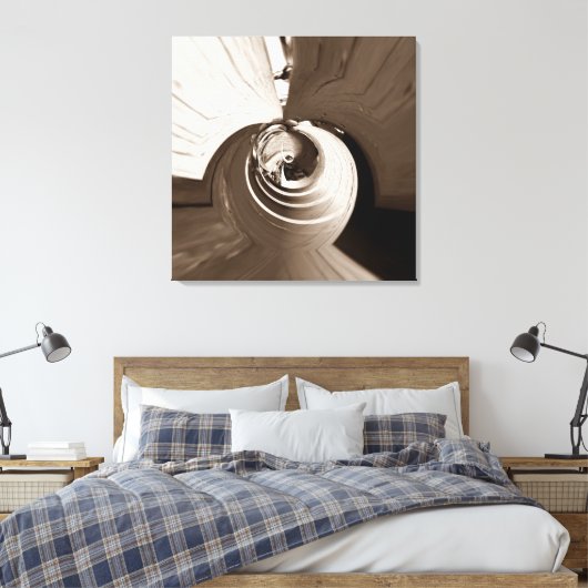 distopico leinwanddruck (Insitu (Schlafzimmer))