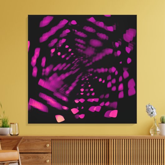 distorção 504 leinwanddruck (Insitu (Wohnzimmer))