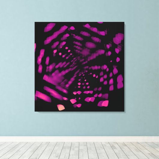 distorção 504 leinwanddruck (Insitu (Holzboden))