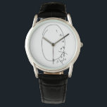 Distorierte Uhr von Hannibal<br><div class="desc">Will Grahams gezeichnet Uhr,  während sein Gehirn entflammt wurde.</div>