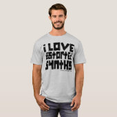 distortedsynths01-black T-Shirt (Vorne ganz)