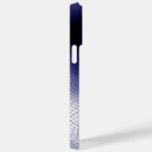 Distortion Wireframe.C01.GBluex4 Case-Mate iPhone Hülle (Rückseite / Rechts)