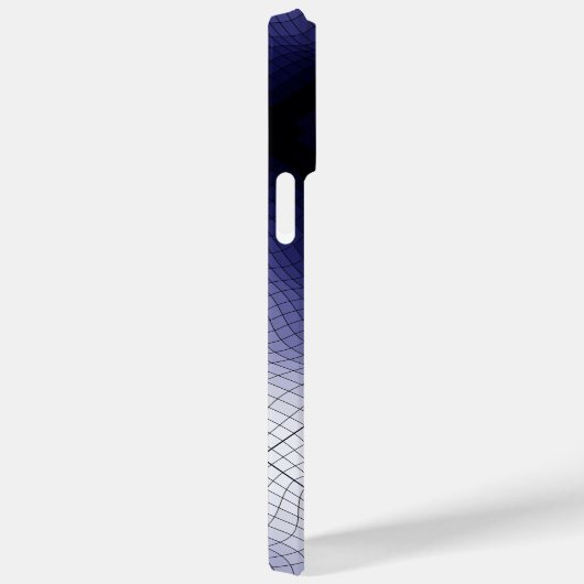 Distortion Wireframe.C01.GBluex4 Case-Mate iPhone Hülle (Rückseite / Rechts)