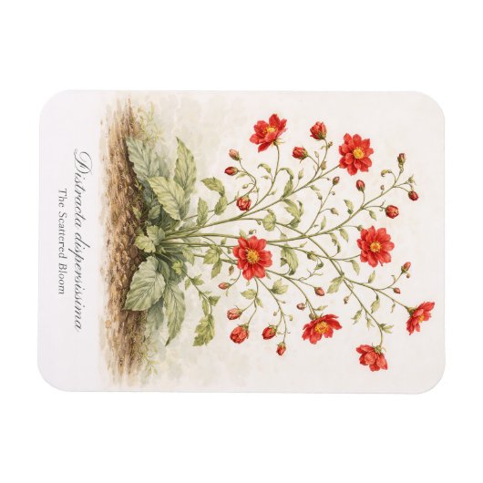 Distracta dispersissima - The Scattered Bloom Magnet (Horizontal)