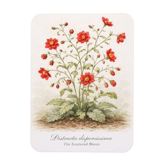 Distracta dispersissima - The Scattered Bloom Magnet (Vertikal)