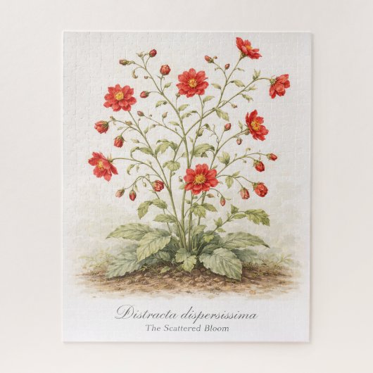 Distracta dispersissima - The Scattered Bloom Puzzle (Vertikal)