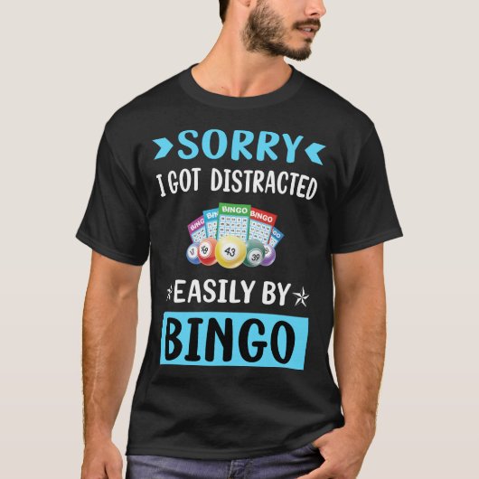 Distracted Bingo T-Shirt (Vorderseite)