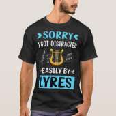 Distracted Lyre T-Shirt (Vorderseite)