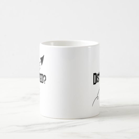 Distracted? Me? ADHD Funny Mug Kaffeetasse (Mittel)