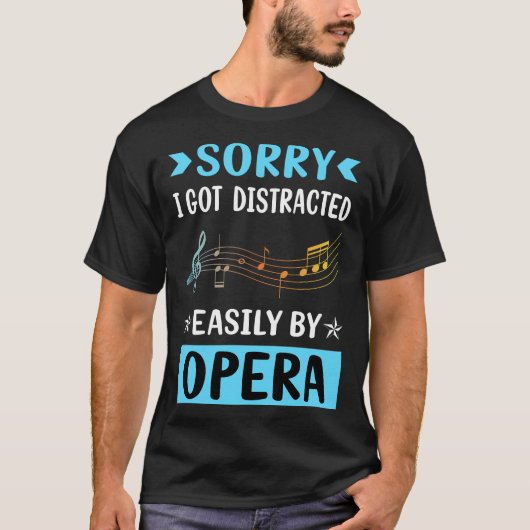 Distracted Opera T-Shirt (Vorderseite)