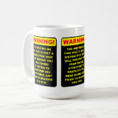 Distraction Funny Mug Kaffeetasse (Vorderseite Links)