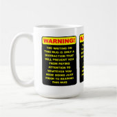 Distraction Funny Mug Kaffeetasse (Links)