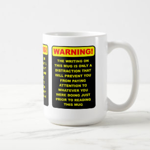 Distraction Funny Mug Kaffeetasse