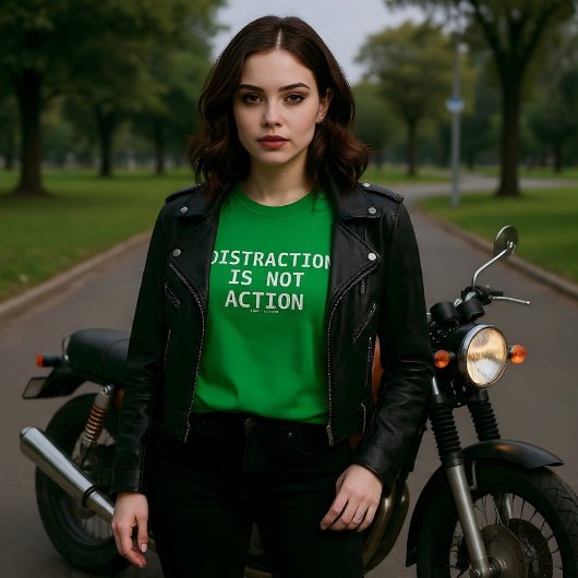 Distraction Is Not Action T-Shirt