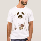 Distresiertes Patchwork-Ghost T-Shirt (Vorderseite)