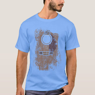 Distressed Akustikgitarre Vintage Player Rock Roll T-Shirt