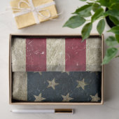 Distressed American Flag Dekoupage-Papier Seidenpapier (Geschenk)