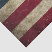 Distressed American Flag Dekoupage-Papier Seidenpapier (Ausschnitt)