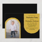 Distressed Arches Graduation Party Einladung (Vorne/Hinten)