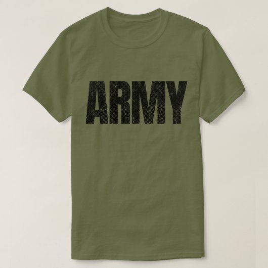 Distressed Army T-Shirt (Design vorne)