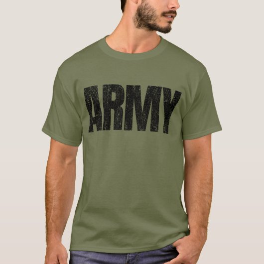 Distressed Army T-Shirt (Vorderseite)